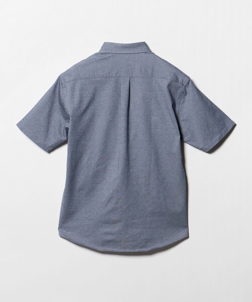 BEAUTY&YOUTH UNITED ARROWS(ビューティーアンドユースユナイテッドアローズ)の「クイック ストレッチ シャンブレー ボタンダウン 半袖シャツ SLIM型 吸水速乾機能付き(シャツ/ブラウス・メンズ・ネイビー/ロイヤルブルー/コバルトブルー/ホワイト・XS/S/M/L/XL)」の15枚目の写真