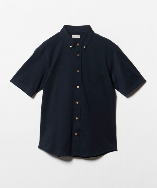 BEAUTY&YOUTH UNITED ARROWS(ビューティーアンドユースユナイテッドアローズ)の「クイック ストレッチ シャンブレー ボタンダウン 半袖シャツ SLIM型 吸水速乾機能付き(シャツ/ブラウス・メンズ・ネイビー/ロイヤルブルー/コバルトブルー/ホワイト・XS/S/M/L/XL)」の21枚目の写真