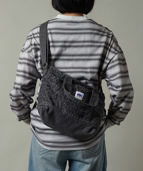 MADDEN（メデン）の「【MADDEN】12oz キャンバス 2WAY ショルダー トートバッグ MDPM-06（ショルダーバッグ・メンズ・ブラック×グレー/キナリ/サックスブルー/ピンク・ONE SIZE）」の17枚目の写真