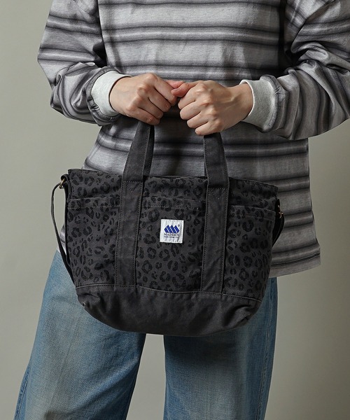MADDEN（メデン）の「【MADDEN】12oz キャンバス 2WAY ショルダー トートバッグ MDPM-06（ショルダーバッグ・メンズ・ブラック×グレー/キナリ/サックスブルー/ピンク・ONE SIZE）」の18枚目の写真