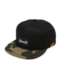 schott | Schott-Logo Flat Brim Cap(キャップ)