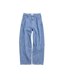 999HUMANITY（999ヒューマニティ）の「アーカイブワイドカーブデニムパンツ（ライトブルー）（デニムパンツ）」