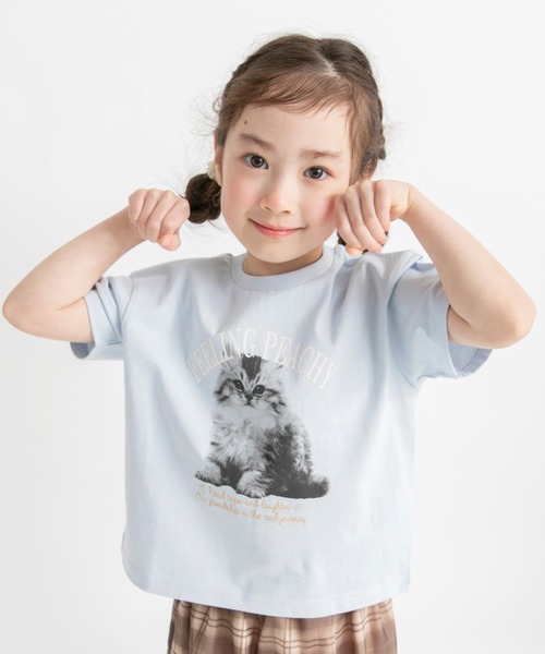 BRANSHES(ブランシェス)の「【プチプラ】アソート半袖Tシャツ(Tシャツ/カットソー・キッズ・オフホワイト/サックスブルー/その他/ブラック・80/100/90/110/120/150/130/140)」の3枚目の写真