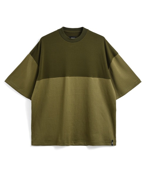 TAION（タイオン）の「【TAION(タイオン)】〈ユニセックス〉ノンダウン ジャパンスペシャル メッシュ切替 Tシャツ（Tシャツ/カットソー・メンズ・ホワイト/チャコールグレー/ブラック/パープル/ネイビー/オリーブ・S/M/L/2XL/XL）」の16枚目の写真