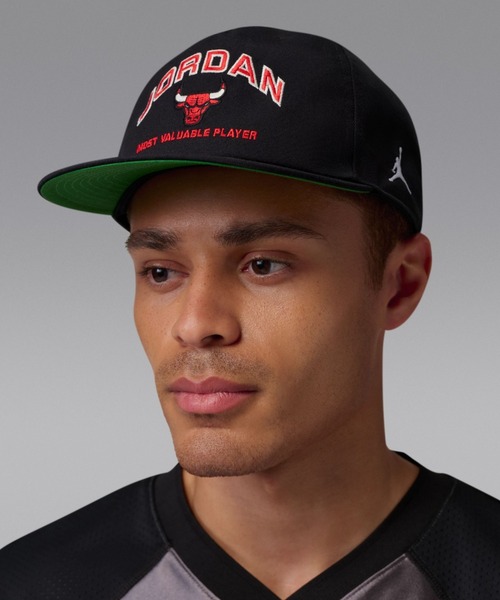 JORDAN BRAND(ジョーダンブランド)の「JORDAN BRAND U J PRO CAP US FB FE DC 5PNL / ジョーダン ブランド ジョーダン プロ キャップ US FB FE DC 5PNL / NIKE【SP】(キャップ・メンズ・ホワイト/ブラック・M/L)」の3枚目の写真
