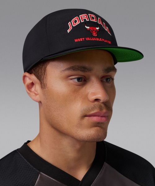 JORDAN BRAND(ジョーダンブランド)の「JORDAN BRAND U J PRO CAP US FB FE DC 5PNL / ジョーダン ブランド ジョーダン プロ キャップ US FB FE DC 5PNL / NIKE【SP】(キャップ・メンズ・ホワイト/ブラック・M/L)」の4枚目の写真