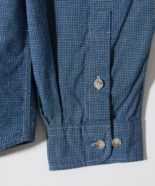 HORLISUN(ホーリーサン)の「Maili Denim Check Shirt Blue(シャツ/ブラウス・レディース・その他・LARGE/SMALL/MEDIUM)」の13枚目の写真