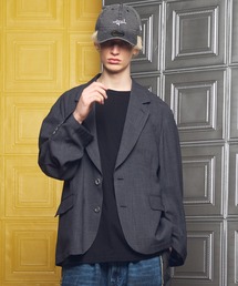 Pinstripe-pattern jacket（テーラードジャケット）｜KHOKI（コッキ