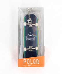 POLeR（ポーラー）の「POLeR/ポーラー FINGER SKATEBOARD KEY CHAIN スケートボード キーチェーン（キーホルダー）」