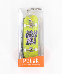 POLeR（ポーラー）の「POLeR/ポーラー FINGER SKATEBOARD KEY CHAIN スケートボード キーチェーン（キーホルダー）」