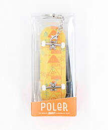 POLeR（ポーラー）の「POLeR/ポーラー FINGER SKATEBOARD KEY CHAIN スケートボード キーチェーン（キーホルダー）」