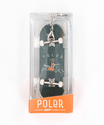 POLeR（ポーラー）の「POLeR/ポーラー FINGER SKATEBOARD KEY CHAIN スケートボード キーチェーン（キーホルダー）」