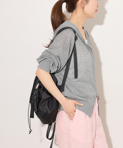 JOURNAL STANDARD relume（ジャーナルスタンダード　レリューム）の「《追加 / 新色》シアーフーディ（パーカー・レディース・グレー/ブラック/ホワイト・FREE）」の20枚目の写真