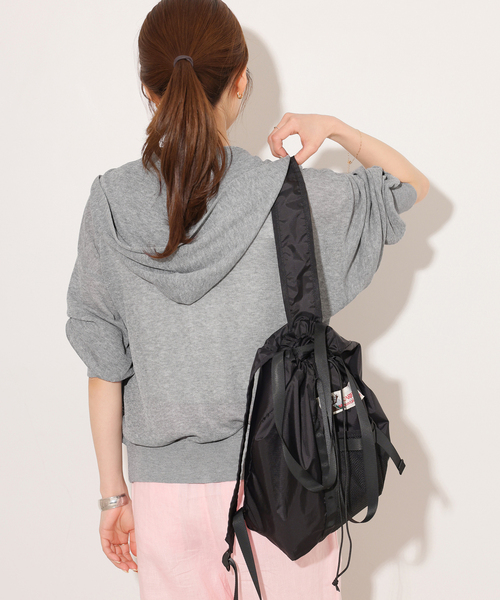 JOURNAL STANDARD relume（ジャーナルスタンダード　レリューム）の「《追加 / 新色》シアーフーディ（パーカー・レディース・グレー/ブラック/ホワイト・FREE）」の21枚目の写真