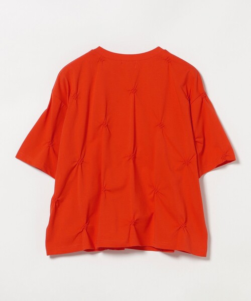 BEAMS HEART(ビームスハート)の「ピン刺繍 Tシャツ(Tシャツ/カットソー・レディース・ブラック/オフホワイト/レッド・FREE)」の6枚目の写真