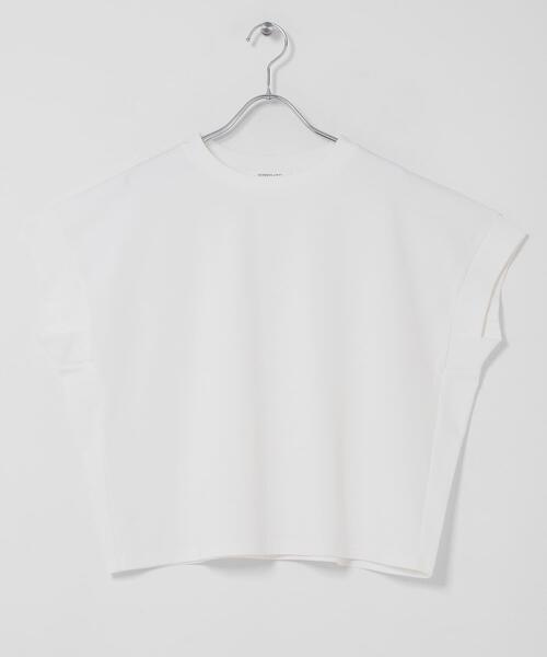 URBAN RESEARCH Sonny Label（アーバンリサーチサニーレーベル）の「UVカットクールタッチフレンチTシャツ（Tシャツ/カットソー・レディース・ブラック/ブルー/オフホワイト/ブラウン・FREE）」の13枚目の写真