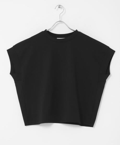URBAN RESEARCH Sonny Label（アーバンリサーチサニーレーベル）の「UVカットクールタッチフレンチTシャツ（Tシャツ/カットソー・レディース・ブラック/ブルー/オフホワイト/ブラウン・FREE）」の22枚目の写真