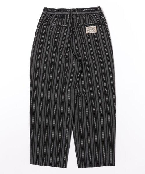 Subciety(サブサエティ)の「Jacquard stripe slacks(スラックス・メンズ・ブラック/ネイビー/ベージュ・SMALL/MEDIUM/LARGE/X-LARGE)」の21枚目の写真