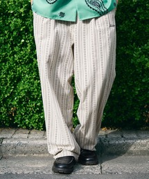 Subciety（サブサエティ）の「Jacquard stripe slacks（スラックス）」