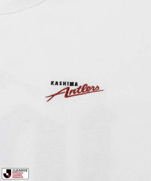 Mac-House(マックハウス)の「J.LEAGUE【鹿島アントラーズ/ KASHIMA ANTLERS】サポーターズデザインTシャツ Jリーグ(Tシャツ/カットソー・レディース・チャコールグレー/ホワイト・M/L)」の9枚目の写真