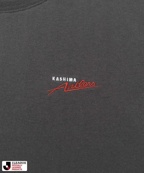 Mac-House(マックハウス)の「J.LEAGUE【鹿島アントラーズ/ KASHIMA ANTLERS】サポーターズデザインTシャツ Jリーグ(Tシャツ/カットソー・レディース・チャコールグレー/ホワイト・M/L)」の10枚目の写真