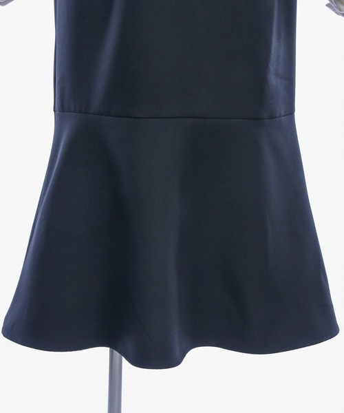 CLEAR BASIC（クリアベーシック）の「シアーマーメイドワンピース［骨格ストレート/オケージョン/セレモニー/入園式］（ワンピース・レディース・ブラック/ブラック系その他・M/S）」の6枚目の写真