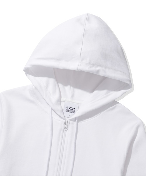 codegraphy（コードグラフィー）の「(Women) Lightweight Hooded Zip-up CBFUWTC002（パーカー・レディース・Off White/ライトグレー/ダークネイビー・SMALL/MEDIUM）」の18枚目の写真