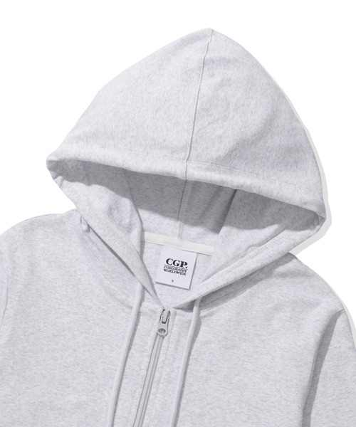 codegraphy（コードグラフィー）の「(Women) Lightweight Hooded Zip-up CBFUWTC002（パーカー・レディース・Off White/ライトグレー/ダークネイビー・SMALL/MEDIUM）」の13枚目の写真