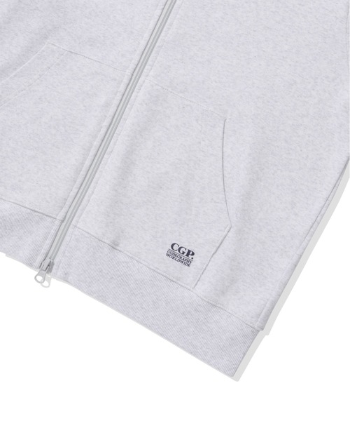 codegraphy（コードグラフィー）の「(Women) Lightweight Hooded Zip-up CBFUWTC002（パーカー・レディース・Off White/ライトグレー/ダークネイビー・SMALL/MEDIUM）」の14枚目の写真