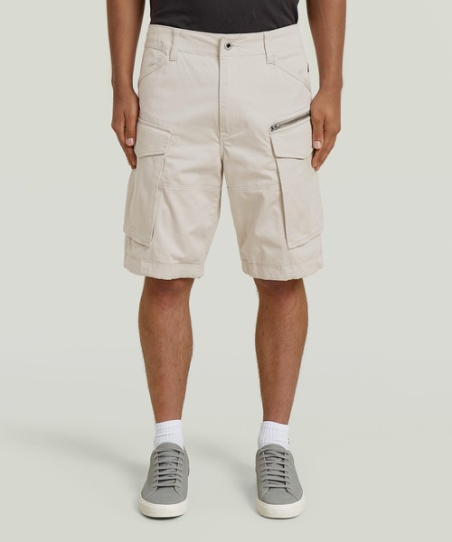 ROVIC ZIP RELAXED SHORTS/ジップディテールリラックスワイドカーゴ