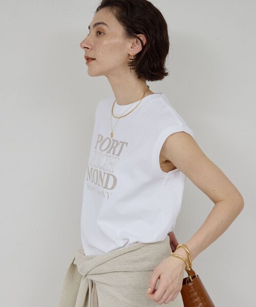 GALLARDAGALANTE(ガリャルダガランテ)の「【GOOD ROCK SPEED】NYCノースリーブロゴTee/別注(Tシャツ/カットソー・レディース・ホワイト/ブルー・FREE)」の10枚目の写真