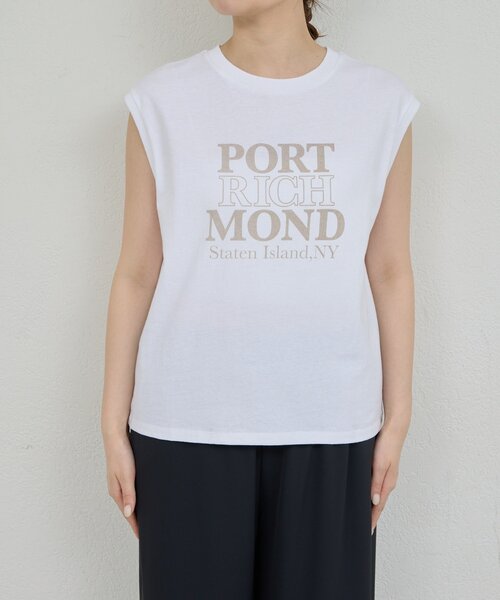 GALLARDAGALANTE(ガリャルダガランテ)の「【GOOD ROCK SPEED】NYCノースリーブロゴTee/別注(Tシャツ/カットソー・レディース・ホワイト/ブルー・FREE)」の15枚目の写真