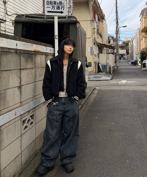 CARGOBROS（カーゴブロス）の「カーブラインウォッシングデニムパンツ(ブルー)（デニムパンツ・メンズ・その他・SMALL/MEDIUM/LARGE）」の8枚目の写真