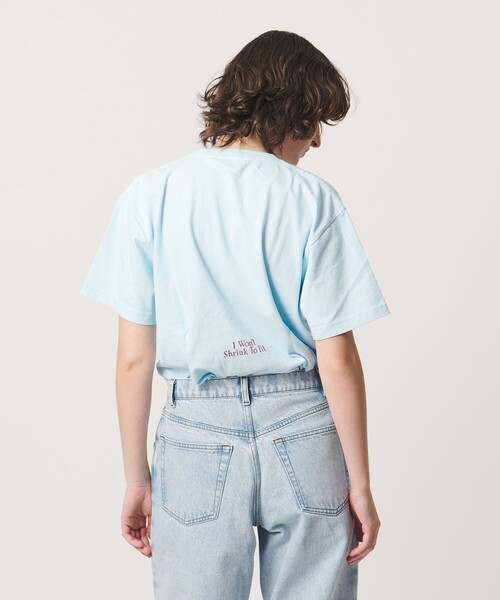 6（ロク）の「＜ROKU＞BE AS YOU ARE Tシャツ（Tシャツ/カットソー・レディース・ライトブルー/パープル・S/L）」の3枚目の写真