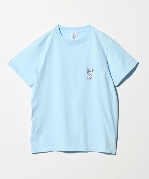 6（ロク）の「＜ROKU＞BE AS YOU ARE Tシャツ（Tシャツ/カットソー・レディース・ライトブルー/パープル・S/L）」の6枚目の写真