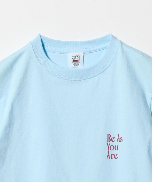 6（ロク）の「＜ROKU＞BE AS YOU ARE Tシャツ（Tシャツ/カットソー・レディース・ライトブルー/パープル・S/L）」の8枚目の写真