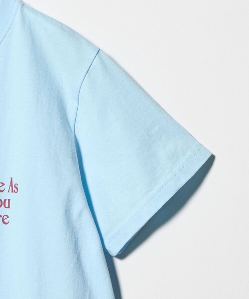 6（ロク）の「＜ROKU＞BE AS YOU ARE Tシャツ（Tシャツ/カットソー・レディース・ライトブルー/パープル・S/L）」の9枚目の写真