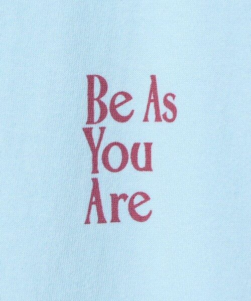 6（ロク）の「＜ROKU＞BE AS YOU ARE Tシャツ（Tシャツ/カットソー・レディース・ライトブルー/パープル・S/L）」の10枚目の写真