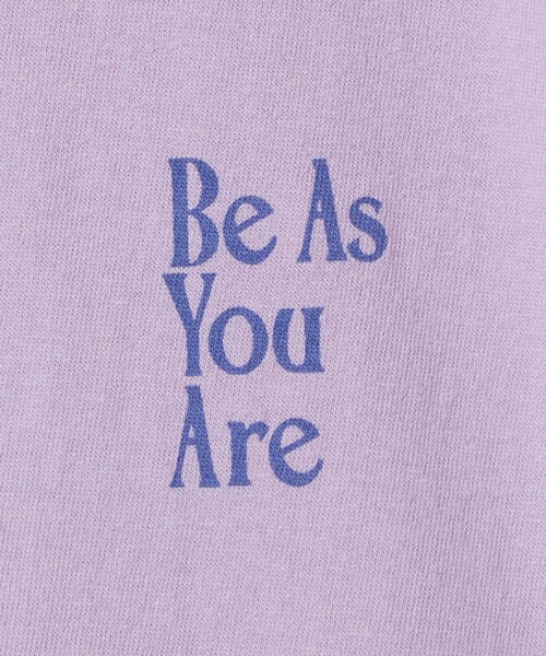 6（ロク）の「＜ROKU＞BE AS YOU ARE Tシャツ（Tシャツ/カットソー・レディース・ライトブルー/パープル・S/L）」の15枚目の写真
