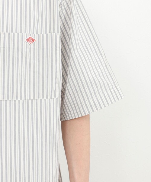 DANTON(ダントン)の「【DANTON/ダントン】BAND COLLAR SHIRT SS 26SS(DT-JD3788 SCP)(シャツ/ブラウス・メンズ・ホワイト系その他5・38/40/42/44)」の5枚目の写真
