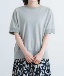 ドライ度詰天竺半袖クルー