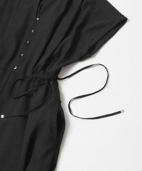 URBAN RESEARCH ROSSO WOMEN(アーバンリサーチ ロッソ)の「ウォッシャブルセミシアー2WAYネックワンピース(ワンピース・レディース・ブルー/ブラウン/ブラック・FREE)」の18枚目の写真