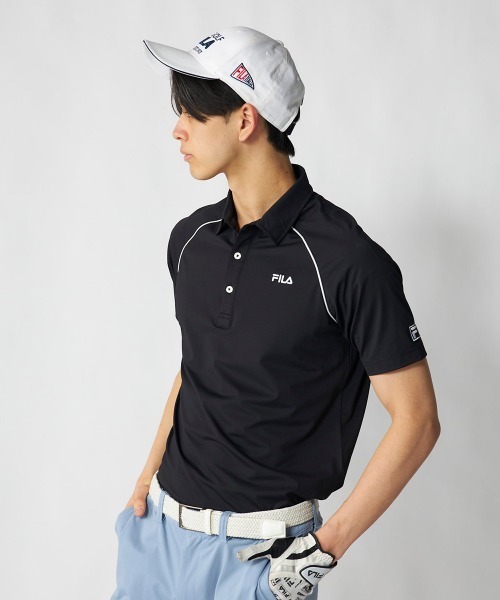 FILA GOLF — логотип, поло с коротким рукавом Golf