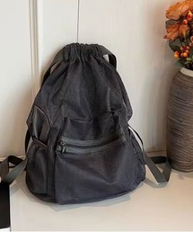 ammy.（エイミードット）の「【 ammy. / エイミードット 】 メッシュ ドロスト リュック / 軽量 多収納 バックパック（バックパック/リュック）」