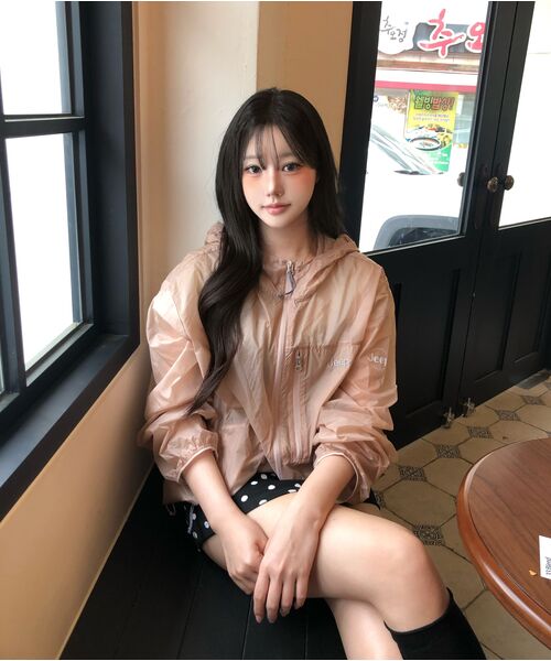 JEEP(ジープ)の「ライトシアーフードウィンドブレーカー (JR5JPU111LP)(ナイロンジャケット・レディース・その他・SMALL/MEDIUM/LARGE/X-LARGE/2XL)」の9枚目の写真