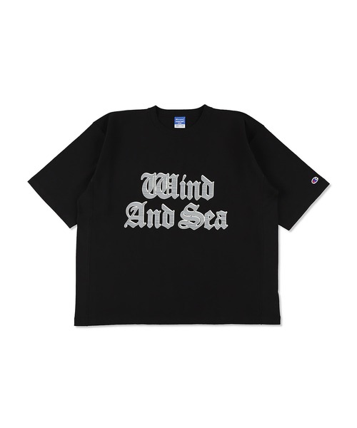 CHAMPION x WDS REVERSE WEAVE CRACK PRINT TEE（Tシャツ/カットソー