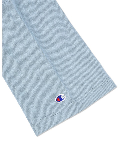 Champion(チャンピオン)の「CHAMPION x WDS REVERSE WEAVE CRACK PRINT TEE(Tシャツ/カットソー・メンズ・ブラック/ブルー・MEDIUM/SMALL/LARGE)」の9枚目の写真