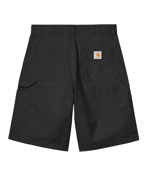 Carhartt WIP(カーハートダブリューアイピー)の「Carhartt WIP POSTAL DOUBLE KNEE SHORT(カーハートワークインプログレス ポスタルダブルニーショート)(デニムパンツ・メンズ・ブルー/ベージュ系/ブラック・X-SMALL/MEDIUM/LARGE/X-LARGE/SMALL)」の4枚目の写真