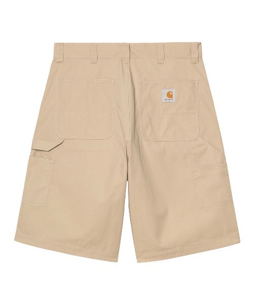 Carhartt WIP(カーハートダブリューアイピー)の「Carhartt WIP POSTAL DOUBLE KNEE SHORT(カーハートワークインプログレス ポスタルダブルニーショート)(デニムパンツ・メンズ・ブルー/ベージュ系/ブラック・X-SMALL/MEDIUM/LARGE/X-LARGE/SMALL)」の5枚目の写真