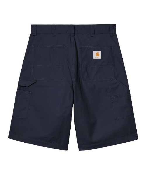 Carhartt WIP(カーハートダブリューアイピー)の「Carhartt WIP POSTAL DOUBLE KNEE SHORT(カーハートワークインプログレス ポスタルダブルニーショート)(デニムパンツ・メンズ・ブルー/ベージュ系/ブラック・X-SMALL/MEDIUM/LARGE/X-LARGE/SMALL)」の7枚目の写真